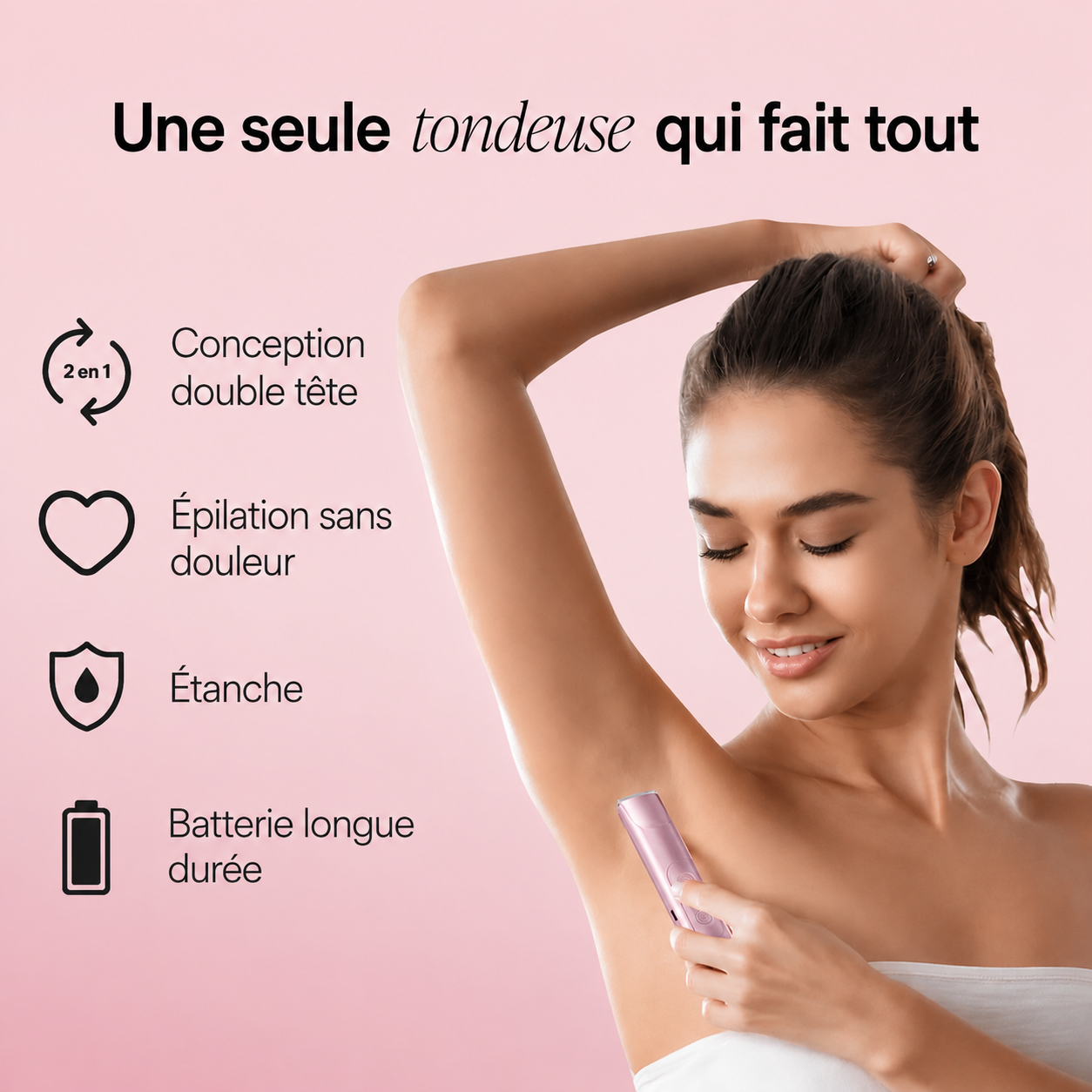 Tondeuse Dermavy™ 2.0